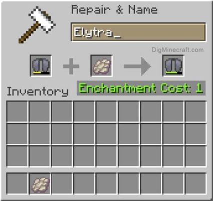 How to Repair an Elytra: When Feathers Meet Fireworks